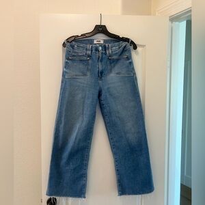 Paige Anessa Wide Leg Jean, size 26